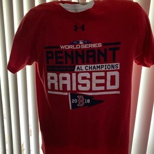Mens UnderArmour Red Sox T-Shirt Sz. L, New Still in the package